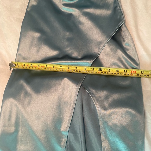 Windsor women’s dress gray slimming small silky new with tags - Picture 10 of 15